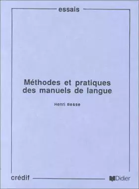 Couverture du produit · Méthode et pratique des manuels de langue