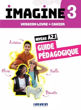 Couverture du produit · Imagine 3 - Niv. A2.1 - 3 unités - Guide pédagogique