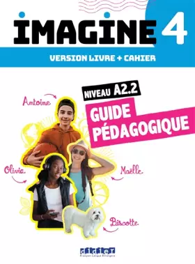 Couverture du produit · Imagine 4 - Niv. A2.2 - 3 unités - Guide pédagogique