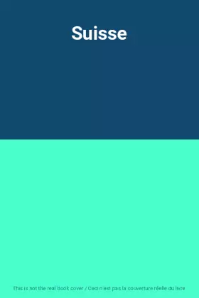 Couverture du produit · Suisse