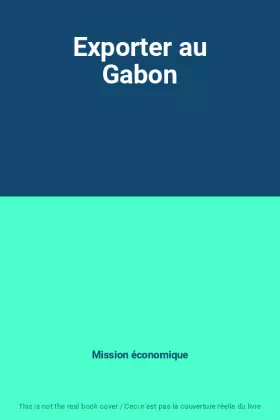 Couverture du produit · Exporter au Gabon