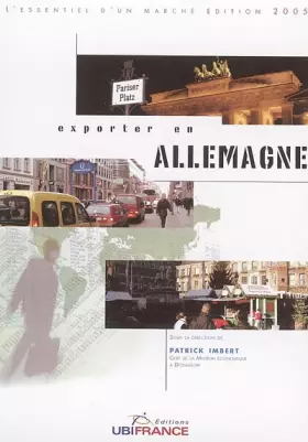 Couverture du produit · Exporter en Allemagne
