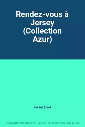 Couverture du produit · Rendez-vous à Jersey (Collection Azur)