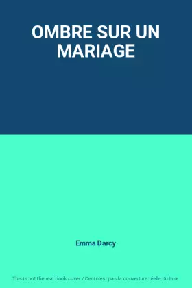 Couverture du produit · OMBRE SUR UN MARIAGE