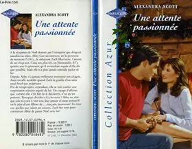Couverture du produit · Une attente passionnée (Collection Azur)