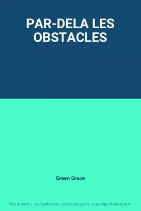 Couverture du produit · PAR-DELA LES OBSTACLES