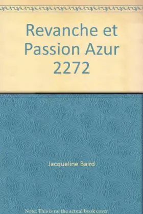Couverture du produit · Revanche et Passion Azur 2272