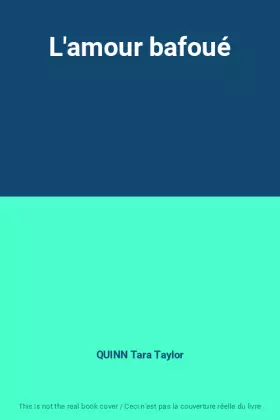 Couverture du produit · L'amour bafoué