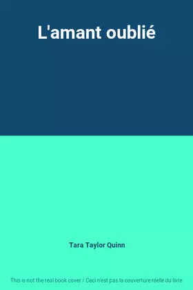 Couverture du produit · L'amant oublié
