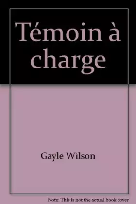 Couverture du produit · Témoin à charge (Amours d'aujourd'hui)