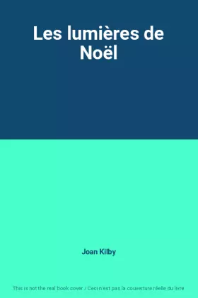 Couverture du produit · Les lumières de Noël