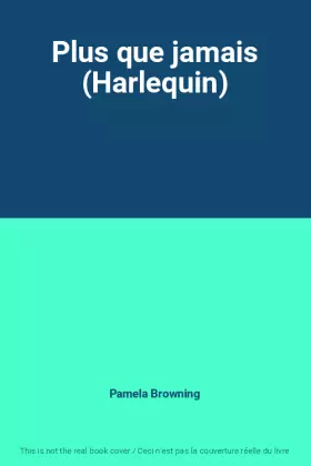 Couverture du produit · Plus que jamais (Harlequin)