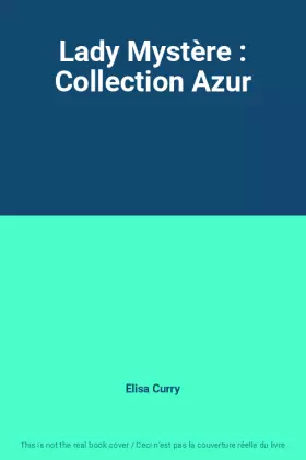 Couverture du produit · Lady Mystère : Collection Azur