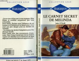 Couverture du produit · Le Carnet secret de Melinda (Collection Azur)