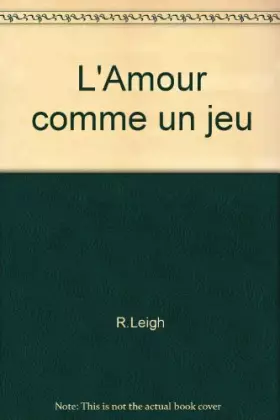 Couverture du produit · L'Amour comme un jeu