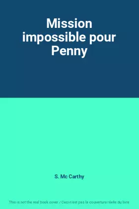 Couverture du produit · Mission impossible pour Penny
