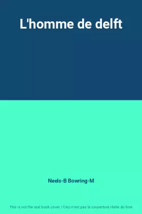 Couverture du produit · L'homme de delft