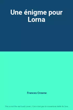 Couverture du produit · Une énigme pour Lorna