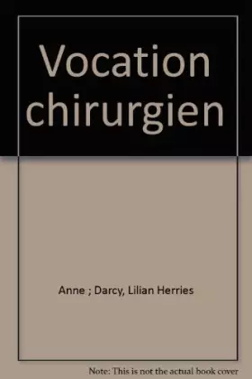 Couverture du produit · Vocation chirurgien (Collection blanche)