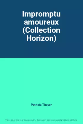 Couverture du produit · Impromptu amoureux (Collection Horizon)