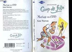Couverture du produit · MARIAGE EN CDD