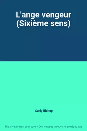 Couverture du produit · L'ange vengeur (Sixième sens)