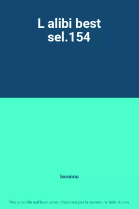 Couverture du produit · L alibi best sel.154