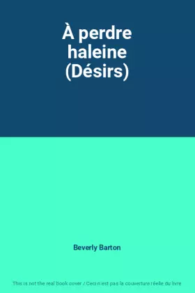 Couverture du produit · À perdre haleine (Désirs)