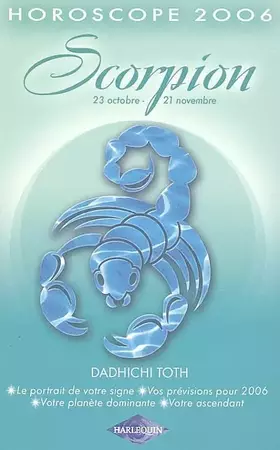 Couverture du produit · Scorpion 2006