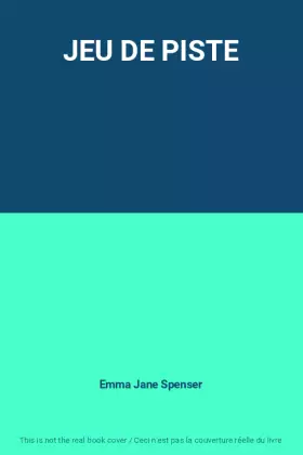 Couverture du produit · JEU DE PISTE