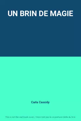 Couverture du produit · UN BRIN DE MAGIE