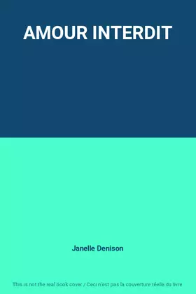 Couverture du produit · AMOUR INTERDIT