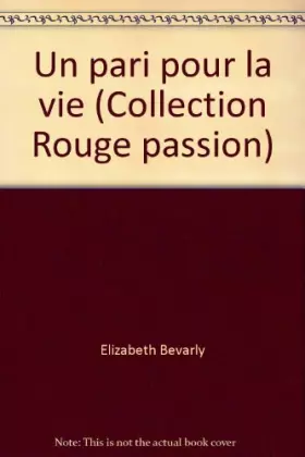 Couverture du produit · UN PARI POUR LA VIE