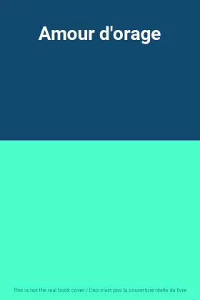 Couverture du produit · Amour d'orage