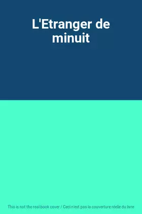 Couverture du produit · L'Etranger de minuit