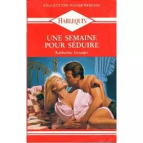 Couverture du produit · Une semaine pour séduire