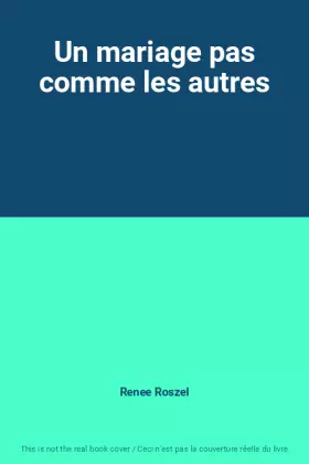 Couverture du produit · Un mariage pas comme les autres