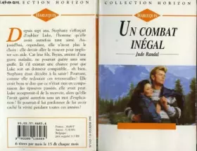Couverture du produit · Un combat inegal -a miracle for bryan