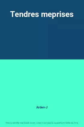 Couverture du produit · Tendres meprises