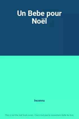 Couverture du produit · Un Bebe pour Noël