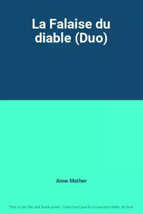 Couverture du produit · La Falaise du diable (Duo)