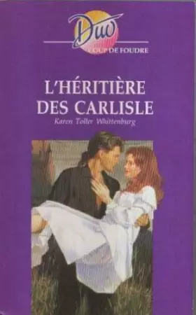 Couverture du produit · L'héritière des Carlisle