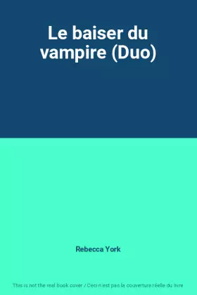 Couverture du produit · Le baiser du vampire (Duo)