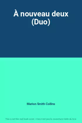 Couverture du produit · À nouveau deux (Duo)