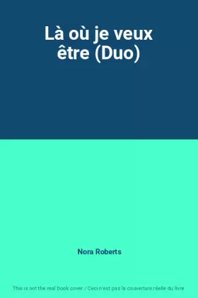 Couverture du produit · Là où je veux être (Duo)