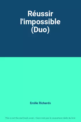 Couverture du produit · Réussir l'impossible (Duo)