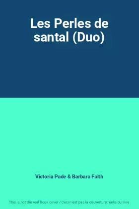 Couverture du produit · Les Perles de santal (Duo)