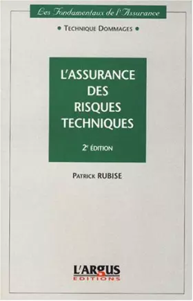 Couverture du produit · L'assurance des risques techniques