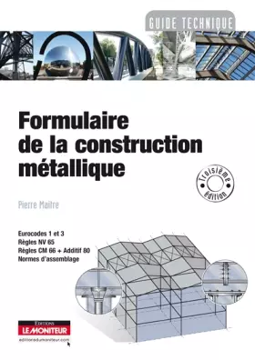 Couverture du produit · Formulaire de la construction métallique