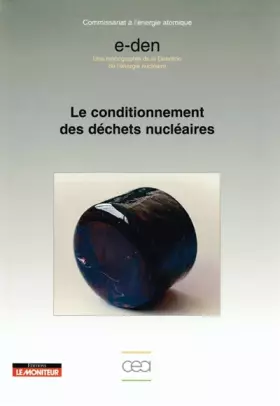 Couverture du produit · Le conditionnement des déchets nucléaires